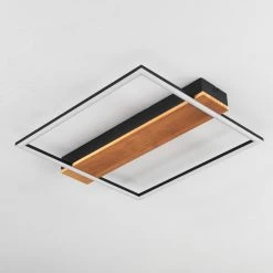 Hofstein Courceaux Deckenleuchte LED Schwarz, Naturfarben, 1-flammig -LED Leuchten Verkäufe 2022 courceaux deckenleuchte h3652992 7