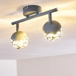 Hofstein Covane Deckenleuchte LED Blau, Grau, 2-flammig -LED Leuchten Verkäufe 2022 covane deckenleuchte h3165522 do1 5