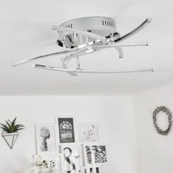 Hofstein Cross Deckenleuchte LED Chrom, 5-flammig -LED Leuchten Verkäufe 2022 cross deckenleuchte h3650899 10