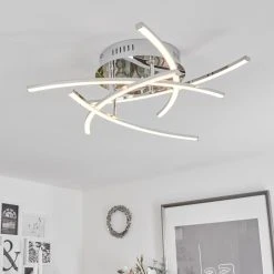 Hofstein Cross Deckenleuchte LED Chrom, 5-flammig -LED Leuchten Verkäufe 2022 cross deckenleuchte h3650899 9