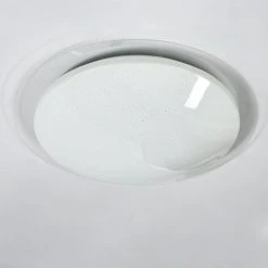 Hofstein Cure Deckenleuchte LED Wei&szlig;, 1-flammig, Fernbedienung, Farbwechsler -LED Leuchten Verkäufe 2022 cure deckenleuchte h3392843 7