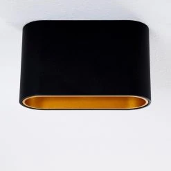 Hofstein Dalarna Deckenleuchte LED Schwarz-Gold, 1-flammig -LED Leuchten Verkäufe 2022 dalarna deckenleuchte h3311431 10