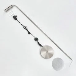 Hofstein Dalheim Stehleuchte LED Nickel-Matt, 1-flammig -LED Leuchten Verkäufe 2022 dalheim stehleuchte h3651759 4