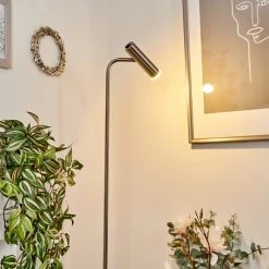 Hofstein Dalheim Stehleuchte LED Nickel-Matt, 1-flammig -LED Leuchten Verkäufe 2022 dalheim stehleuchte h3651759 8