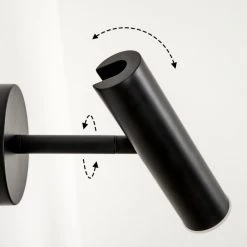 Hofstein Dalheim Wandleuchte LED Schwarz, 1-flammig 17 Hofstein Dalheim Wandleuchte LED Schwarz, 1-flammig -LED Leuchten Verkäufe 2022 dalheim wandleuchte h3580370 5