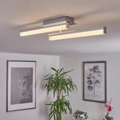 Hofstein Dawson Deckenleuchte LED Chrom, 2-flammig -LED Leuchten Verkäufe 2022 dawson deckenleuchte h3436561 6