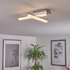 Hofstein Dawson Deckenleuchte LED Chrom, 2-flammig -LED Leuchten Verkäufe 2022 dawson deckenleuchte h3436561 8