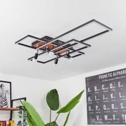 Hofstein Deadwood Deckenleuchte LED Braun, Holzoptik, 6-flammig 16 Hofstein Deadwood Deckenleuchte LED Braun, Holzoptik, 6-flammig -LED Leuchten Verkäufe 2022 deadwood deckenleuchte h3570388 4