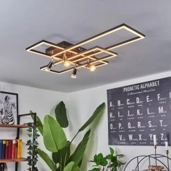 Hofstein Deadwood Deckenleuchte LED Braun, Holzoptik, 6-flammig 18 Hofstein Deadwood Deckenleuchte LED Braun, Holzoptik, 6-flammig -LED Leuchten Verkäufe 2022 deadwood deckenleuchte h3570388 6