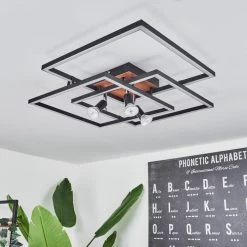 Hofstein Deadwood Deckenleuchte LED Braun, Holzoptik, 4-flammig 16 Hofstein Deadwood Deckenleuchte LED Braun, Holzoptik, 4-flammig -LED Leuchten Verkäufe 2022 deadwood deckenleuchte h3570418 4