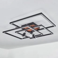 Hofstein Deadwood Deckenleuchte LED Braun, Holzoptik, 4-flammig 19 Hofstein Deadwood Deckenleuchte LED Braun, Holzoptik, 4-flammig -LED Leuchten Verkäufe 2022 deadwood deckenleuchte h3570418 7