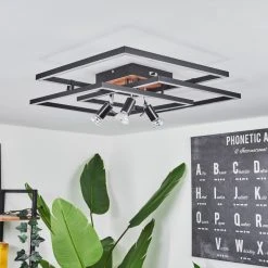 Hofstein Deadwood Deckenleuchte LED Braun, Holzoptik, 4-flammig 21 Hofstein Deadwood Deckenleuchte LED Braun, Holzoptik, 4-flammig -LED Leuchten Verkäufe 2022 deadwood deckenleuchte h3570418 9