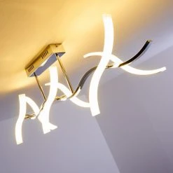 Hofstein Deckenleuchte Andria LED Chrom, 6-flammig -LED Leuchten Verkäufe 2022 deckenleuchte andria h167862 18