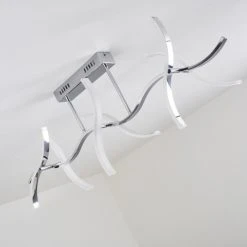 Hofstein Deckenleuchte Andria LED Chrom, 6-flammig -LED Leuchten Verkäufe 2022 deckenleuchte andria h167862 27