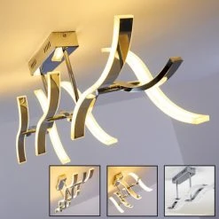 Hofstein Deckenleuchte Andria LED Chrom, 6-flammig -LED Leuchten Verkäufe 2022 deckenleuchte andria h167862 33