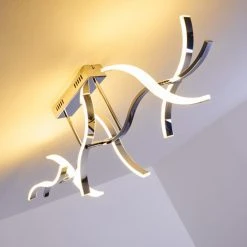 Hofstein Deckenleuchte Andria LED Chrom, 6-flammig -LED Leuchten Verkäufe 2022 deckenleuchte andria h167862 9