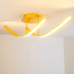 Hofstein Deckenleuchte Aranu LED Gold, 2-flammig -LED Leuchten Verkäufe 2022 deckenleuchte aranu h3007686 10