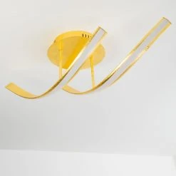 Hofstein Deckenleuchte Aranu LED Gold, 2-flammig -LED Leuchten Verkäufe 2022 deckenleuchte aranu h3007686 12