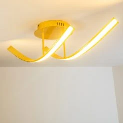 Hofstein Deckenleuchte Aranu LED Gold, 2-flammig -LED Leuchten Verkäufe 2022 deckenleuchte aranu h3007686 13