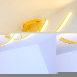 Hofstein Deckenleuchte Aranu LED Gold, 2-flammig -LED Leuchten Verkäufe 2022 deckenleuchte aranu h3007686 2