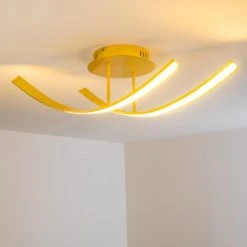 Hofstein Deckenleuchte Aranu LED Gold, 2-flammig -LED Leuchten Verkäufe 2022 deckenleuchte aranu h3007686 6