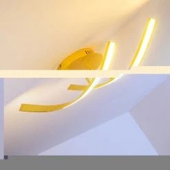 Hofstein Deckenleuchte Aranu LED Gold, 2-flammig -LED Leuchten Verkäufe 2022 deckenleuchte aranu h3007686 8