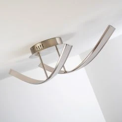 Hofstein Deckenleuchte Aranu LED Nickel-Matt, Edelstahl, 2-flammig -LED Leuchten Verkäufe 2022 deckenleuchte aranu h3007709 11