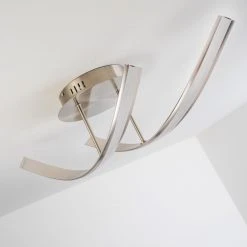 Hofstein Deckenleuchte Aranu LED Nickel-Matt, Edelstahl, 2-flammig -LED Leuchten Verkäufe 2022 deckenleuchte aranu h3007709 13