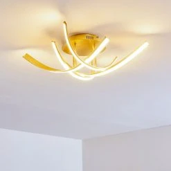 Hofstein Deckenleuchte Aranu LED Gold, 4-flammig -LED Leuchten Verkäufe 2022 deckenleuchte aranu h3007716 10