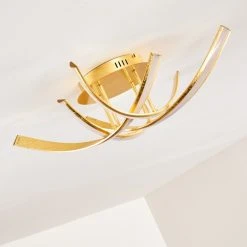 Hofstein Deckenleuchte Aranu LED Gold, 4-flammig -LED Leuchten Verkäufe 2022 deckenleuchte aranu h3007716 15