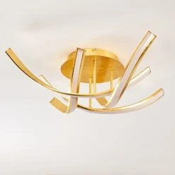 Hofstein Deckenleuchte Aranu LED Gold, 4-flammig -LED Leuchten Verkäufe 2022 deckenleuchte aranu h3007716 3