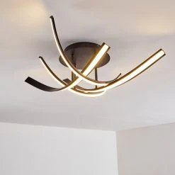 Hofstein Deckenleuchte Aranu LED Rostfarben, 4-flammig -LED Leuchten Verkäufe 2022 deckenleuchte aranu h3007723 14