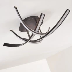 Hofstein Deckenleuchte Aranu LED Rostfarben, 4-flammig -LED Leuchten Verkäufe 2022 deckenleuchte aranu h3007723 17