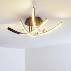 Hofstein Deckenleuchte Aranu LED Rostfarben, 4-flammig -LED Leuchten Verkäufe 2022 deckenleuchte aranu h3007723 5