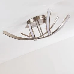 Hofstein Deckenleuchte Aranu LED Nickel-Matt, 4-flammig -LED Leuchten Verkäufe 2022 deckenleuchte aranu h3007730 16