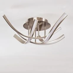 Hofstein Deckenleuchte Aranu LED Nickel-Matt, 4-flammig -LED Leuchten Verkäufe 2022 deckenleuchte aranu h3007730 3