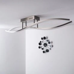 Hofstein Deckenleuchte Atina LED Nickel-Matt, 1-flammig -LED Leuchten Verkäufe 2022 deckenleuchte atina h167978 4