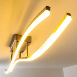 Hofstein Deckenleuchte Atina LED Nickel-Matt, 1-flammig -LED Leuchten Verkäufe 2022 deckenleuchte atina h167978 6