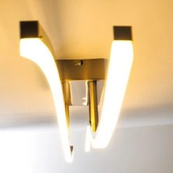 Hofstein Deckenleuchte Atina LED Nickel-Matt, 1-flammig -LED Leuchten Verkäufe 2022 deckenleuchte atina h167978 8