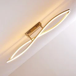 Hofstein Deckenleuchte Atina LED Nickel-Matt, 1-flammig -LED Leuchten Verkäufe 2022 deckenleuchte atina h167978 do1 11