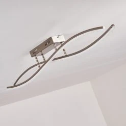 Hofstein Deckenleuchte Atina LED Nickel-Matt, 1-flammig -LED Leuchten Verkäufe 2022 deckenleuchte atina h167978 do1 16