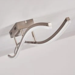 Hofstein Deckenleuchte Atina LED Nickel-Matt, 1-flammig -LED Leuchten Verkäufe 2022 deckenleuchte atina h167978 do1 18