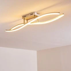 Hofstein Deckenleuchte Atina LED Nickel-Matt, 1-flammig -LED Leuchten Verkäufe 2022 deckenleuchte atina h167978 do1 2