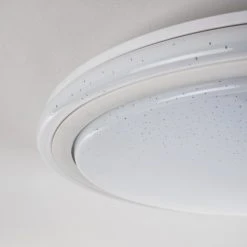 Hofstein Deckenleuchte Bermeo LED Wei&szlig;, 2-flammig, Fernbedienung, Farbwechsler -LED Leuchten Verkäufe 2022 deckenleuchte bermeo h3003985 48