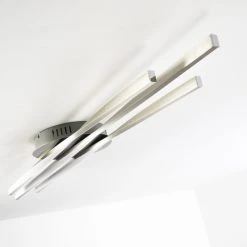 Hofstein Deckenleuchte Bibione LED Stahl geb&uuml;rstet, 1-flammig -LED Leuchten Verkäufe 2022 deckenleuchte bibione h168494 15