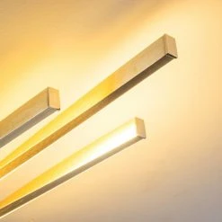 Hofstein Deckenleuchte Bibione LED Stahl geb&uuml;rstet, 1-flammig -LED Leuchten Verkäufe 2022 deckenleuchte bibione h168494 17