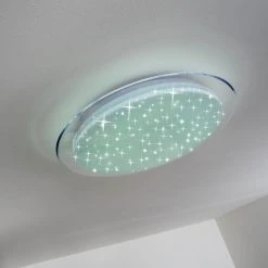 Hofstein Deckenleuchte Bleik LED Weiß, 1-flammig, Fernbedienung 36 Hofstein Deckenleuchte Bleik LED Weiß, 1-flammig, Fernbedienung -LED Leuchten Verkäufe 2022 deckenleuchte bleik h3021217 do2 13