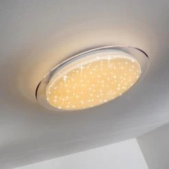 Hofstein Deckenleuchte Bleik LED Weiß, 1-flammig, Fernbedienung 32 Hofstein Deckenleuchte Bleik LED Weiß, 1-flammig, Fernbedienung -LED Leuchten Verkäufe 2022 deckenleuchte bleik h3021217 do2 9