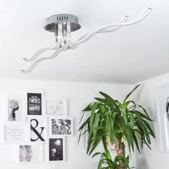 Hofstein Deckenleuchte CORATO LED Nickel-Matt, 1-flammig -LED Leuchten Verkäufe 2022 deckenleuchte corato h169811 do3 9