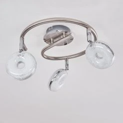 Hofstein Deckenleuchte Donot LED Nickel-Matt, 3-flammig -LED Leuchten Verkäufe 2022 deckenleuchte donot h3020920 do2 14